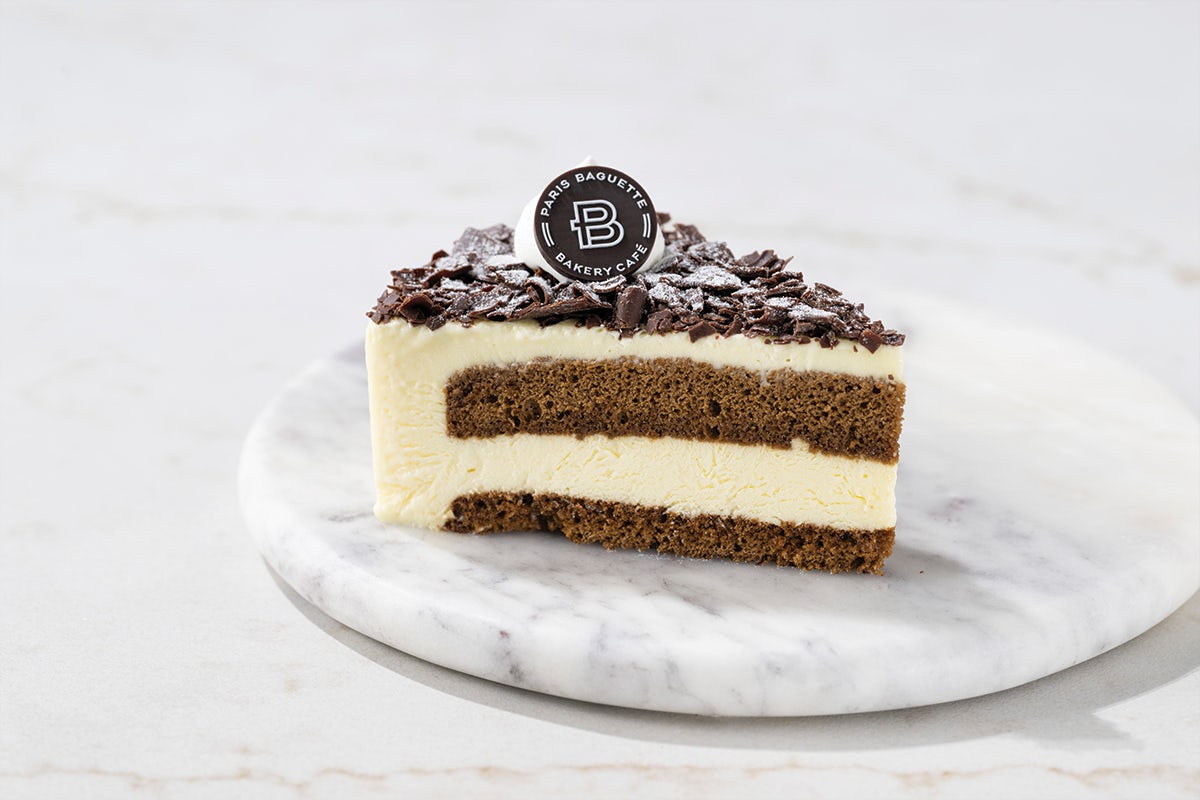 Slice of Tiramisu Cake
